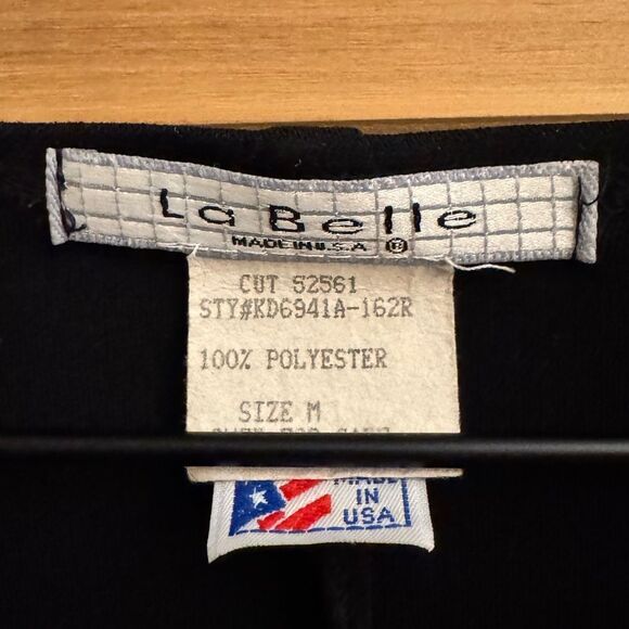 Y2K Vintage La Belle Size Medium White Ruffle Trim Sleeveless Dress Whimsigoth - Picture 11 of 11